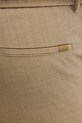 BOSS spodnie z dodatkiem wełny beżowy 50556758
