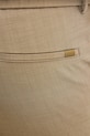 BOSS spodnie z dodatkiem wełny beżowy 50556758