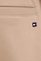 Odzież Tommy Hilfiger spodnie dresowe bawełniane MW0MW42537 beżowy