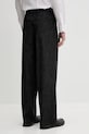 Oblečenie Nohavice s prímesou vlny HUGO Fedix251 50554660 čierna