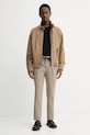 Штани з додаванням вовни HUGO Getlin251F3 50554817 бежевий SS26