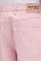 Kenzo jeansy męskie różowy FG55DP4246M0