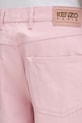 Kenzo jeansy męskie różowy FG55DP4246M0