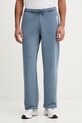 Guess spodnie bawełniane NAWAT bawełna niebieski Z6RB07.KD371