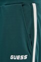 Guess spodnie dresowe LANSA turkusowy Z6RB13.KD482