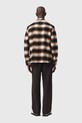 AllSaints spodnie bawełniane czarny M026TD