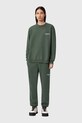 Bavlnené tepláky AllSaints zelená M034TD