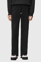 AllSaints spodnie dresowe bawełniane bawełna czarny M032TD