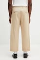Odzież Drôle de Monsieur spodnie Pantalon Cropped a Plis J.BP192.CO214.BG beżowy