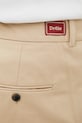 Drôle de Monsieur spodnie Pantalon Cropped a Plis beżowy J.BP192.CO214.BG