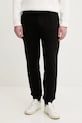 Armani Exchange spodnie dresowe bawełniane bawełna czarny XM002227.AF10830