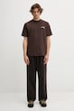 adidas Originals spodnie bawełniane Equipment Pants KB9335 brązowy