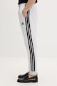 adidas teplákové nohavice pánske s bavlnou Essentials sivá JD1858