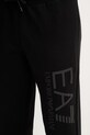 EA7 Emporio Armani spodnie dresowe bawełniane czarny AF22266.7M001415