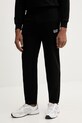 EA7 Emporio Armani spodnie dresowe bawełniane bawełna czarny PJVRZ.8NPP65