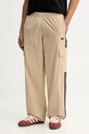 adidas Originals spodnie dresowe tkanina beżowy KD4098