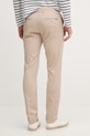Odzież Hackett London spodnie slim fit męskie bawełniane z elastanem HM2100115R beżowy