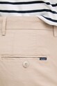 Hackett London spodnie slim fit męskie bawełniane z elastanem beżowy HM2100115R