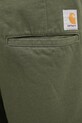 Carhartt WIP pantaloni in cotone Brady Pant verde I036312.1102