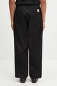Odzież Carhartt WIP spodnie bawełniane Brady Pant I036312.8902 czarny
