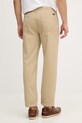Odzież Mos Mosh spodnie męskie z lnem Jesper 510380 beżowy