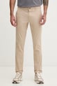 Helly Hansen spodnie męskie bawełniane z elastanem BRYGGEN beżowy 54538