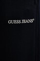 Guess Jeans spodnie dresowe bawełniane M6RB70.KCPR1 granatowy