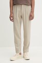 Calvin Klein Παντελόνι Ανδρικό με βισκόζη μπεζ LV04LF607G