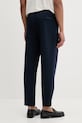 Odjeća Calvin Klein hlače za muškarce s viskozom LV04LF607G mornarsko plava