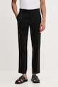 Calvin Klein панталон чино мъжки черен LV04LF609G