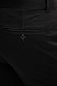 Calvin Klein Pantaloni straight da uomo con cotone nero LV04LF625G