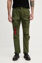 Alpha Industries spodnie cargo męskie bawełniane Tactical Pant zielony 148207