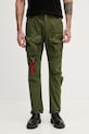 Alpha Industries spodnie cargo męskie bawełniane Tactical Pant zielony 148207