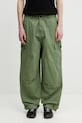 Alpha Industries Boyfriend kalhoty pánské bavlněné Ripstop Cargo Pant zelená 258200