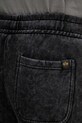 Alpha Industries spodnie dresowe męskie z bawełną Vintage Basic Jogger SL czarny 258361