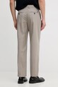 Odzież Emporio Armani spodnie chinos męskie bawełniane EM005898.AF25633 brązowy