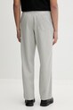 Oblečenie American Vintage nohavice pánske bavlnené MLYV10A sivá
