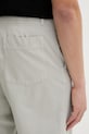 American Vintage nohavice pánske bavlnené sivá MLYV10A