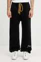 RHUDE Classique spodnie dresowe bawełniane męskie czarny RHSS26PA03012