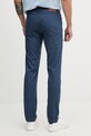 Odzież Trussardi spodnie męskie bawełniane z elastanem P704H704865N granatowy