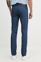 Odzież Trussardi spodnie męskie bawełniane z elastanem P704H704865N granatowy