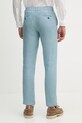 Ρούχα Trussardi παντελόνι ανδρικό λινό P719M000113N μπλε