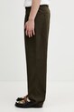 C.P. Company spodnie bawełniane 20CMPA136A110458G zielony SS26