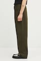 C.P. Company spodnie bawełniane 20CMPA136A110458G zielony SS26