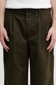 C.P. Company spodnie bawełniane zielony 20CMPA136A110458G