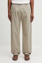 Βαμβακερό παντελόνι C.P. Company βαμβάκι μπεζ 20CMPA158A110325G