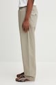 Βαμβακερό παντελόνι C.P. Company 20CMPA158A110325G μπεζ SS26
