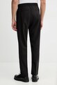 Odzież Sisley spodnie z domieszką wełny 49B3SF05S czarny