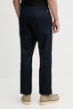 Odzież Sisley spodnie regular męskie z bawełną 4QUUSF05W granatowy