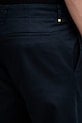 Sisley spodnie regular męskie z bawełną granatowy 4QUUSF05W